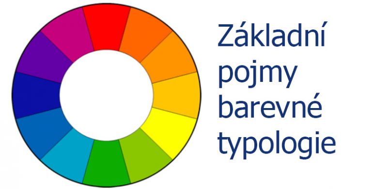 Základní pojmy barevné typologie