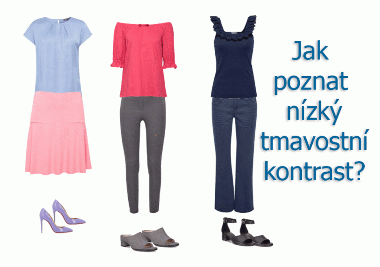 Jak poznat nízký tmavostní kontrast?