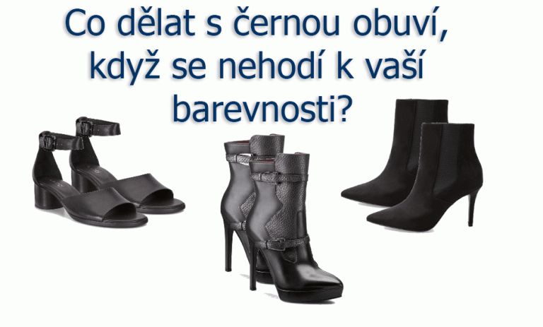 A co když mám spoustu párů černých bot a po konzultaci je přece nevyhodím ?