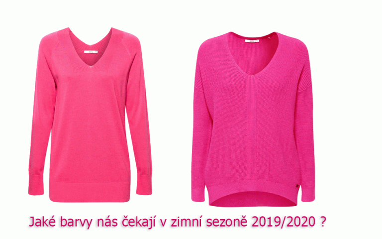 Jaké barvy nás čekají v nastávající  zimní sezoně?