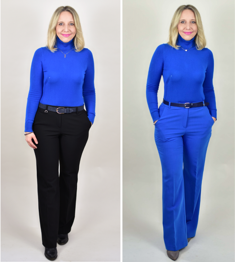 Jak nosit široké nohavice, když jste malá?