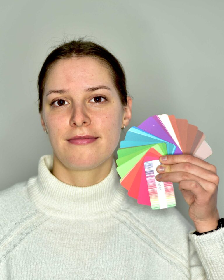 Zesty – světlý, teplý a jasný barevný typ, příklad z praxe